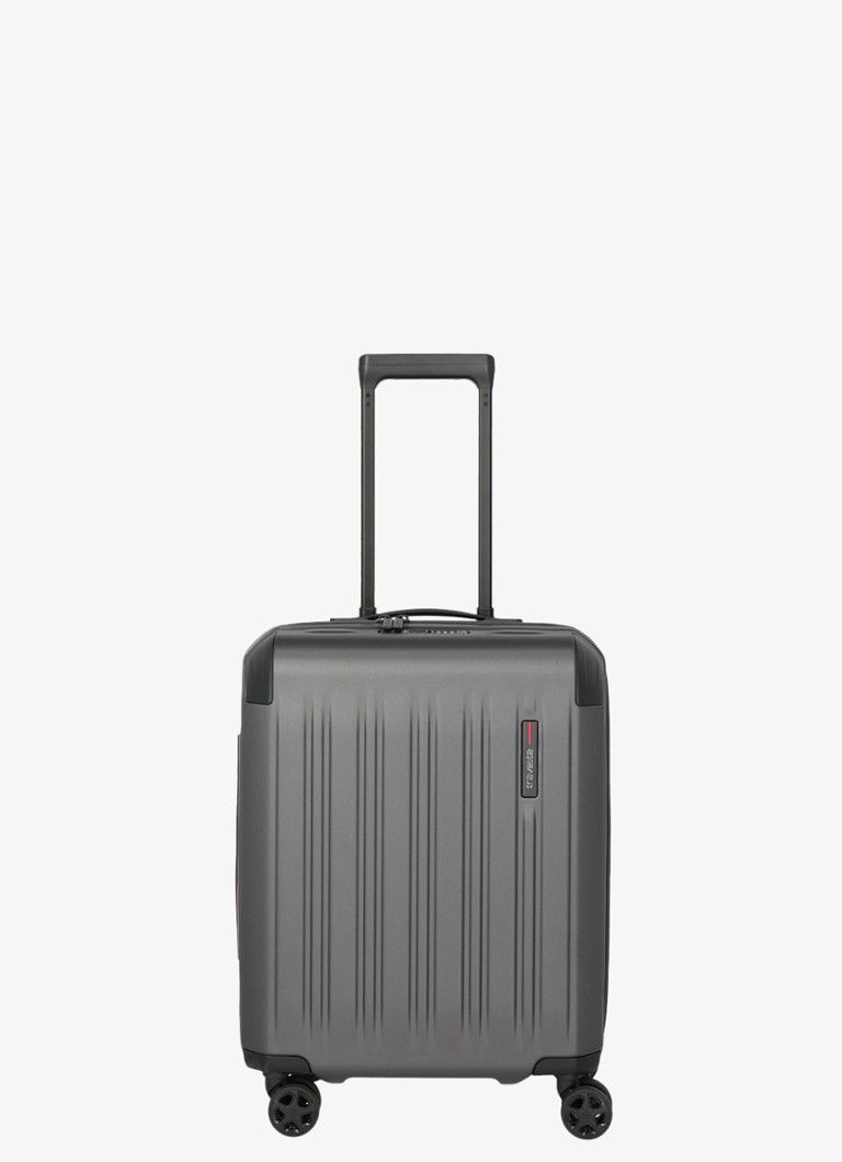 Travelite koffer Dynamiic S vergrootbare spinner 55 cm Grijs - Deal