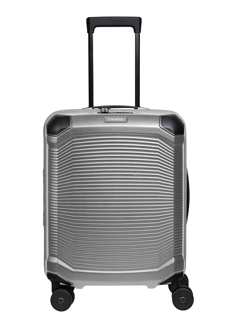 Travelite koffer Millennium spinner 55 cm Zilver - Deal