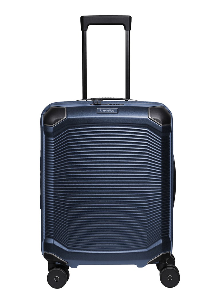 Travelite koffer Millennium spinner 55 cm Donkerblauw - Deal
