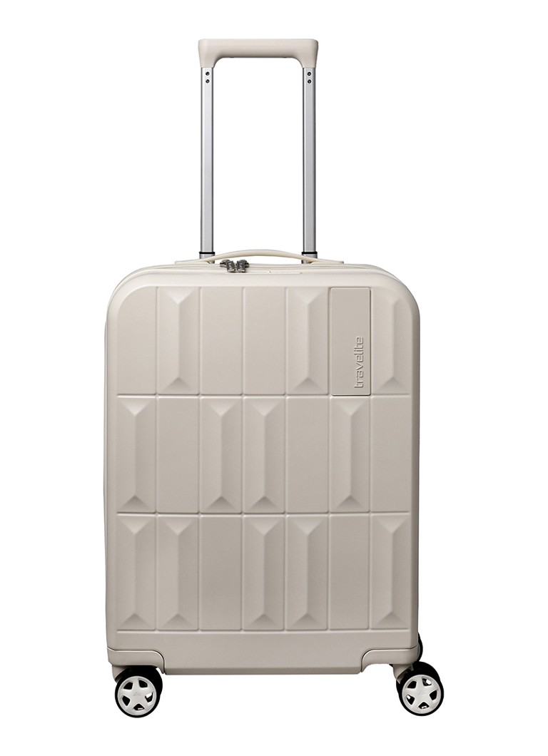 Travelite koffer Panello spinner 55 cm Wit - Deal