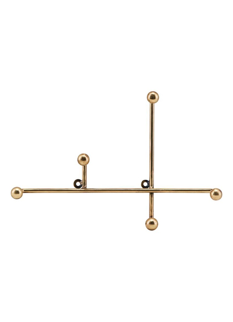 House Doctor Prea kapstok 27 cm Goud - Deal