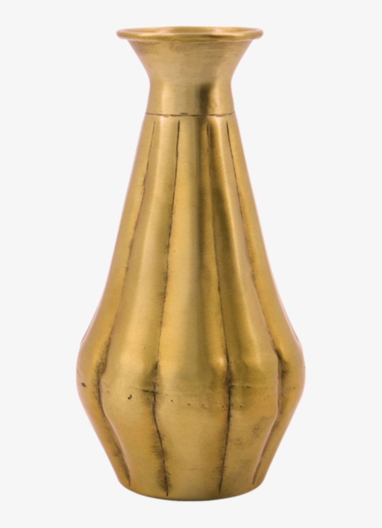House Doctor Violet vaas 20 cm Goud - Deal