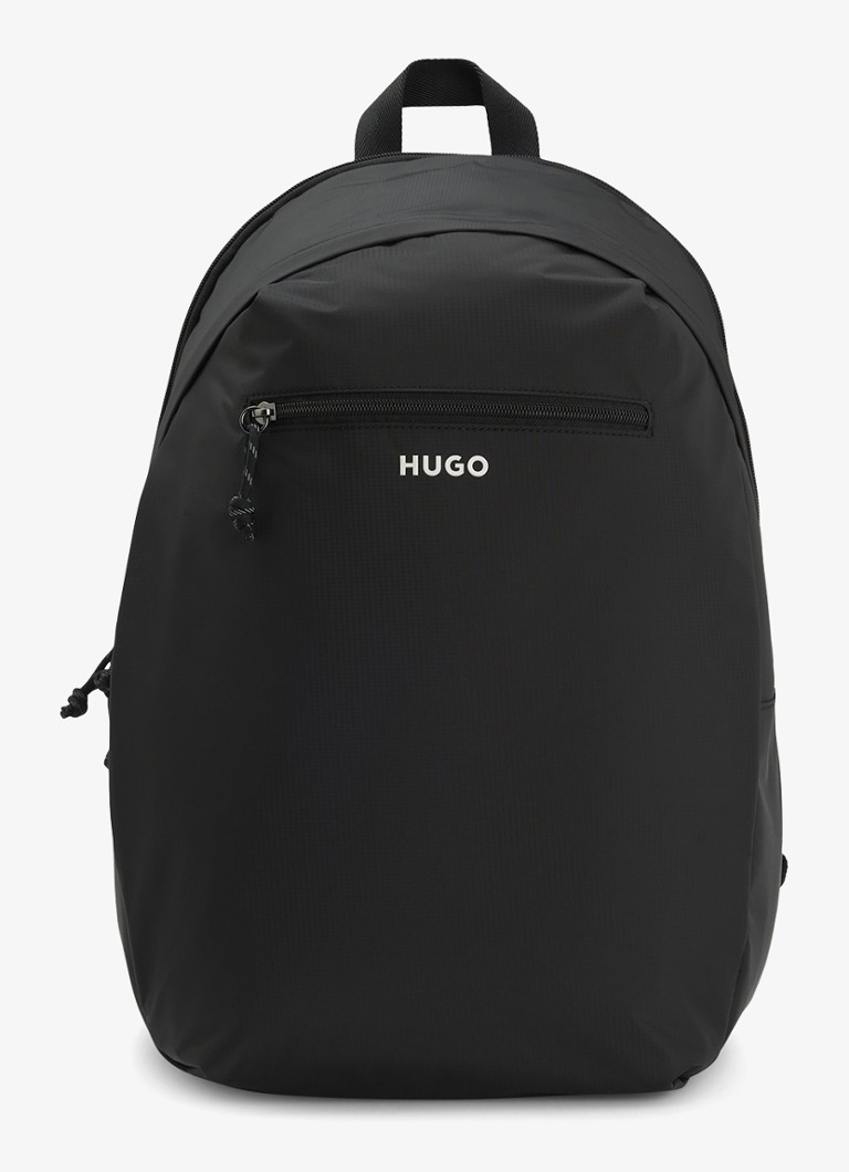 HUGO Heren Rugzak met logo in de kleur Zwart