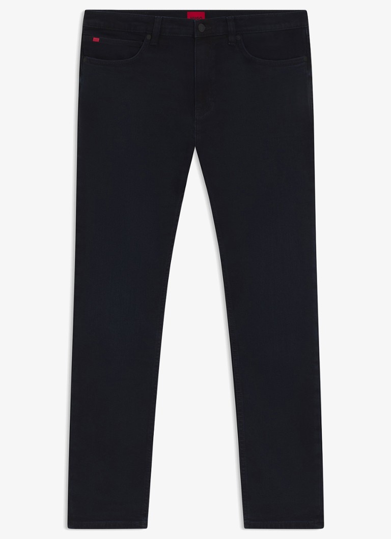 HUGO Heren Slim fit jeans met donkere wassing in de kleur Indigo