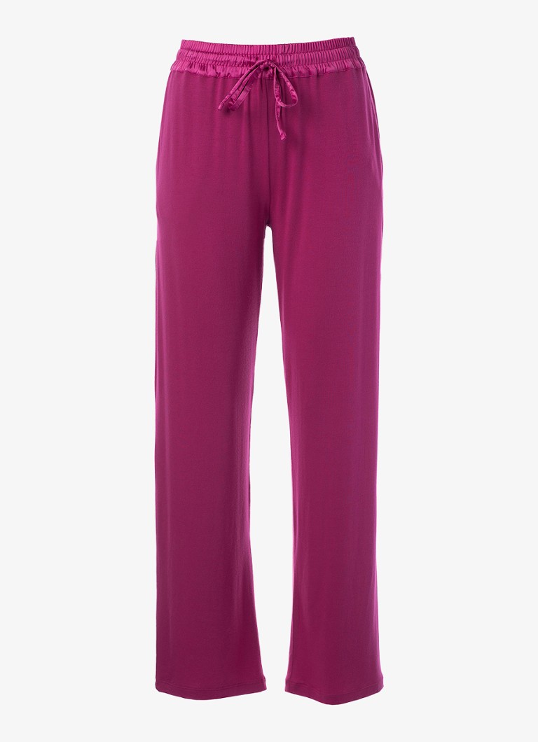Essenza Dames Nora loungebroek in de kleur Roze, maat: XL