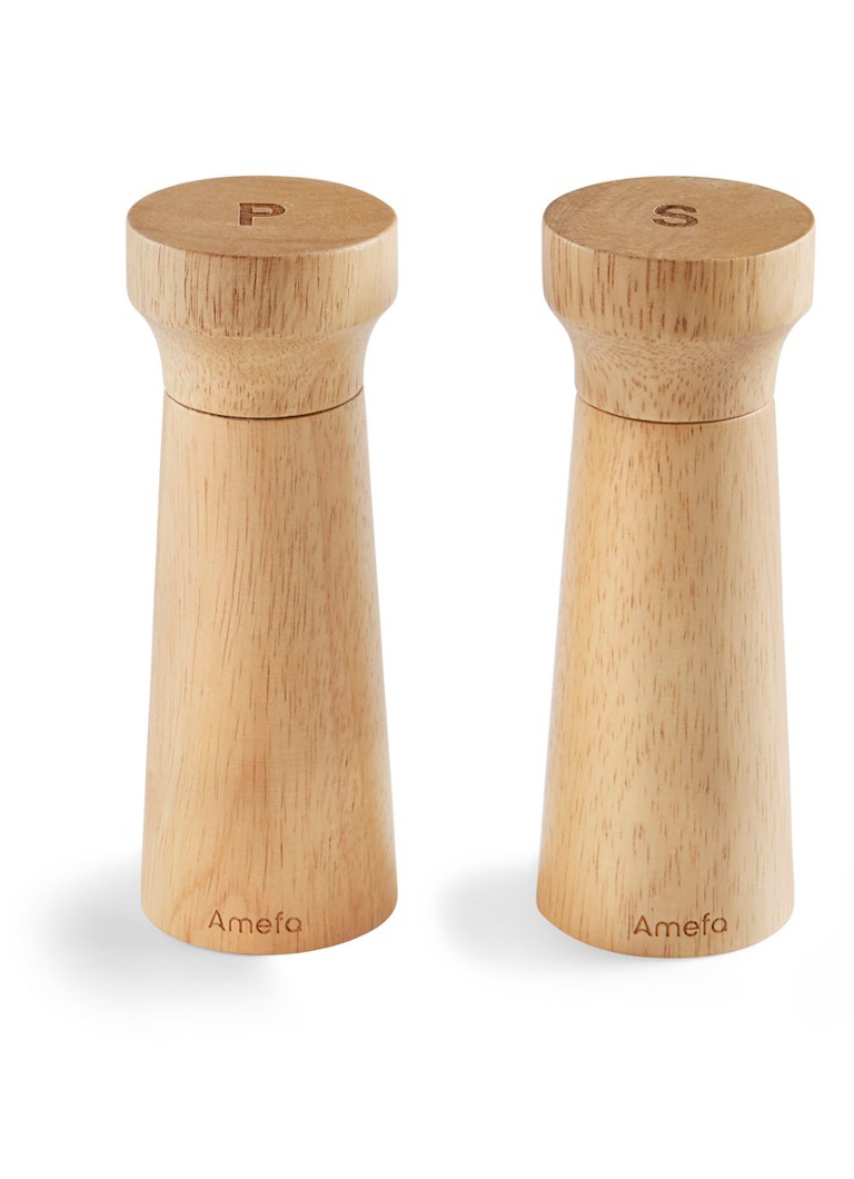 Amefa Peper- en zoutmolen 15 cm 2-delig Bruin - Deal