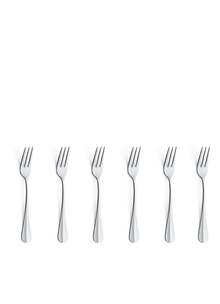 Amefa Baguette gebaksvork set van 6 Zilver - Deal