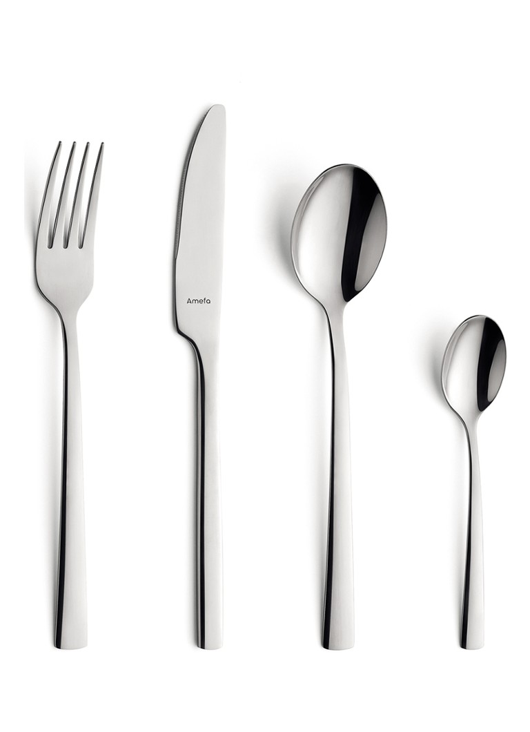 Amefa Manille bestekset 24-delig Zilver - Deal