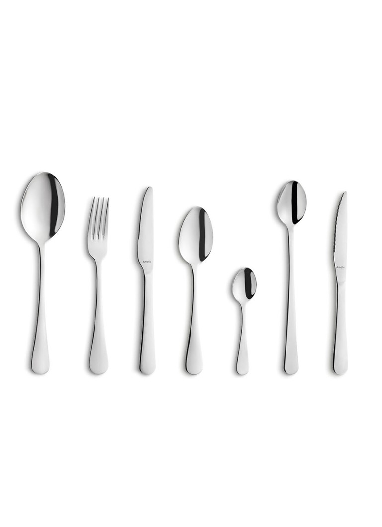 Amefa Rome bestekset 42-delig Zilver - Deal