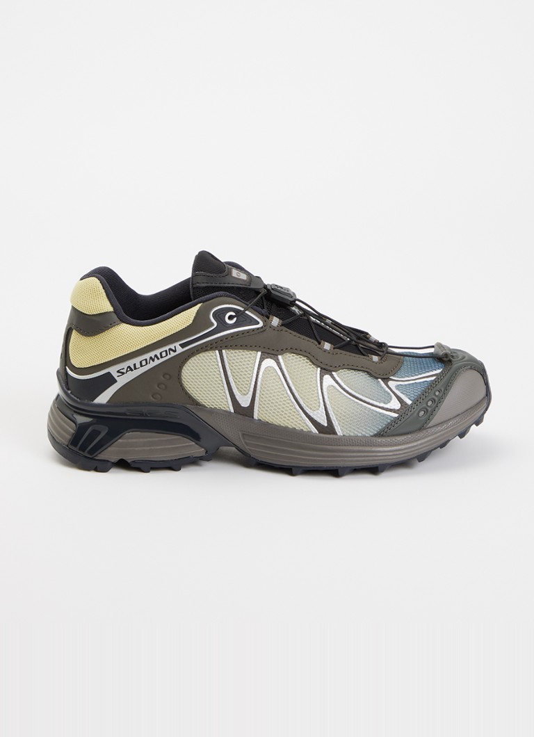 Salomon Dames XT-Whisper sneaker met mesh details in de kleur Zwart, maat: 38