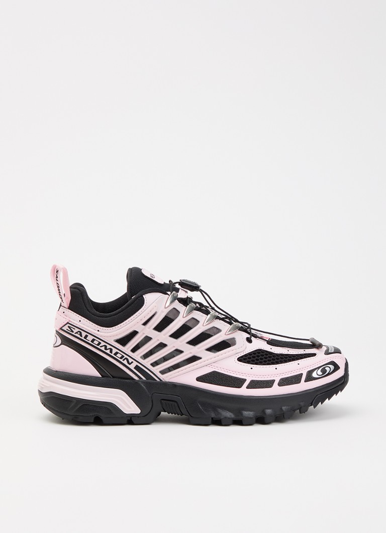 Salomon Dames ACS Pro sneaker van mesh in de kleur Lichtroze, maat: 38