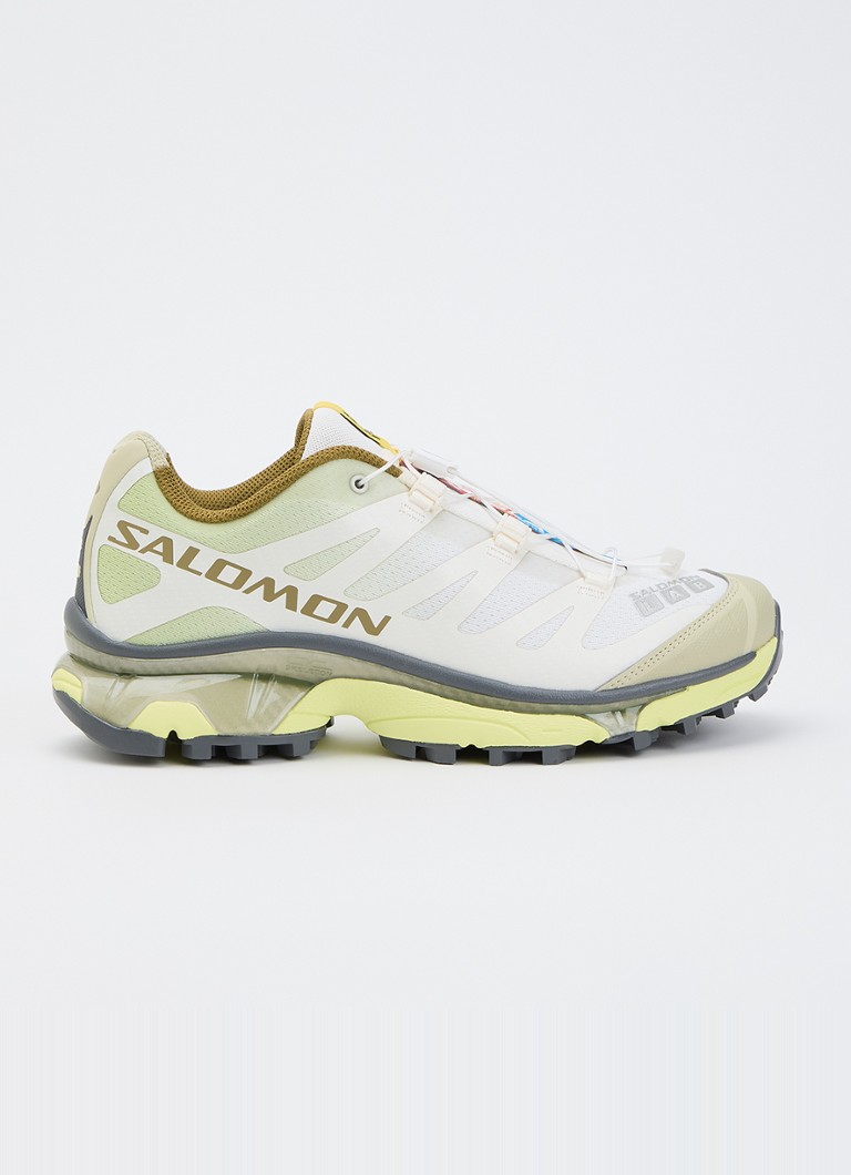 Salomon Dames XT-4 OG sneaker met mesh details in de kleur Lime, maat: 37 1/3