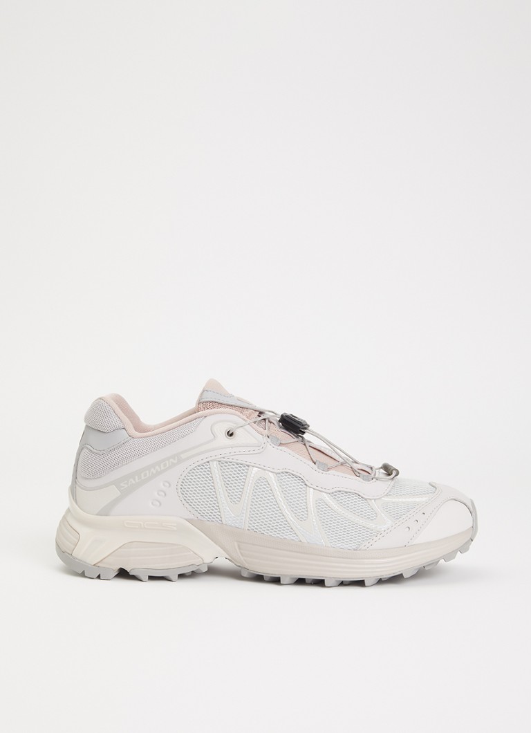 Salomon Dames XT-Whisper sneaker van mesh met metallic details in de kleur Lichtroze, maat: 38