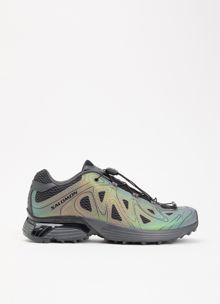 Salomon Dames XT-Whisper sneaker met mesh details in de kleur Antraciet, maat: 40