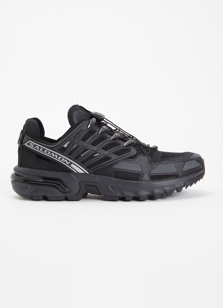 Salomon Dames CS Pro Shell sneaker van mesh in de kleur Zwart, maat: 36