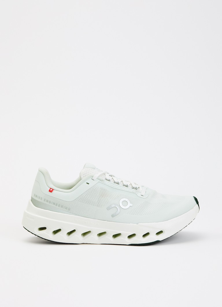 On Dames Cloudsurfer Next sneaker met details van mesh in de kleur Mint, maat: 37