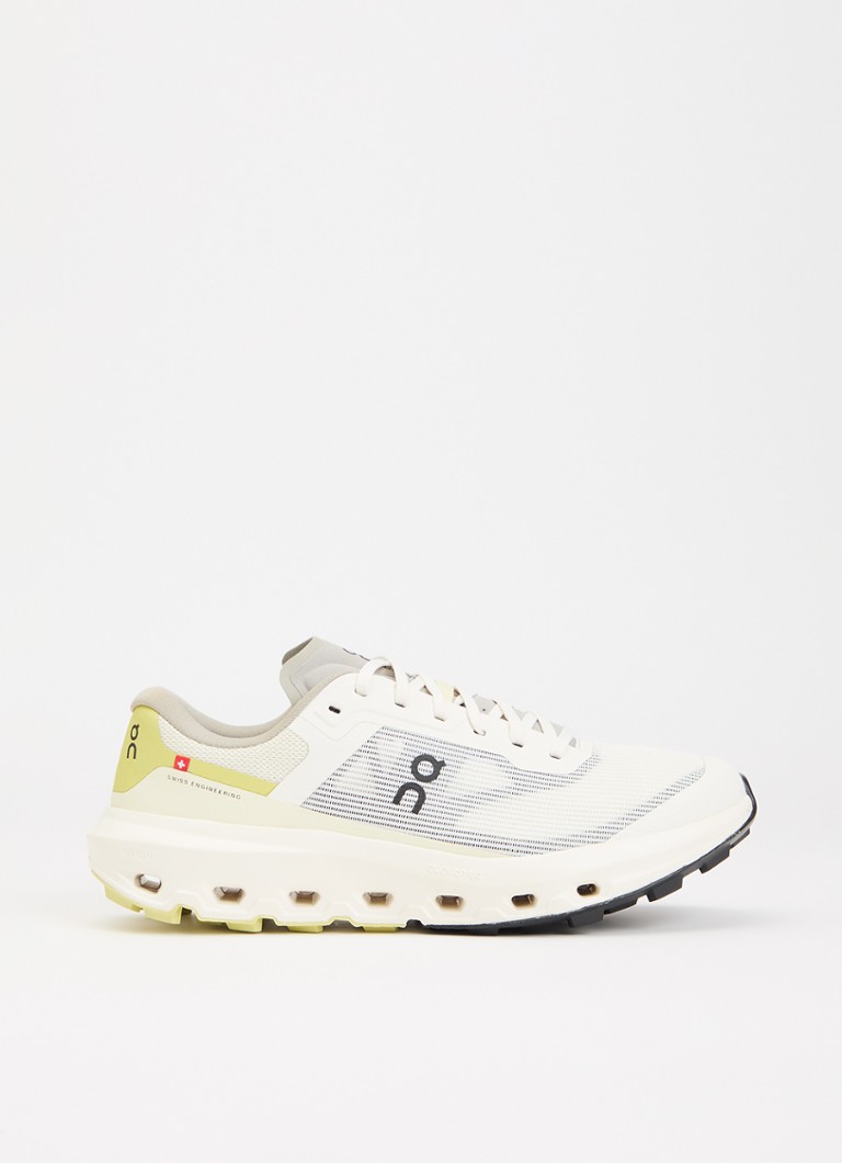 On Dames Cloudvista 3 sneaker van mesh met logo in de kleur Ivoor, maat: 41