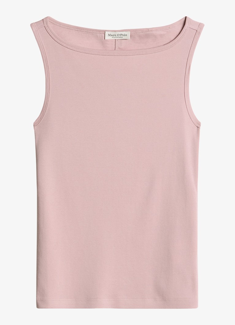 Marc O'Polo Dames Tanktop met stretch in de kleur Mild Rose-6663 / Roze