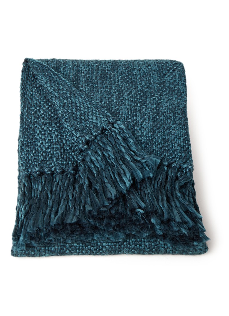 Malagoon Marble plaid 125 x 150 cm Turquoise - Deal