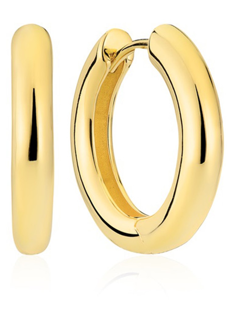 Sif Jakobs Dames Carrara Pianura Medio oorringen verguld