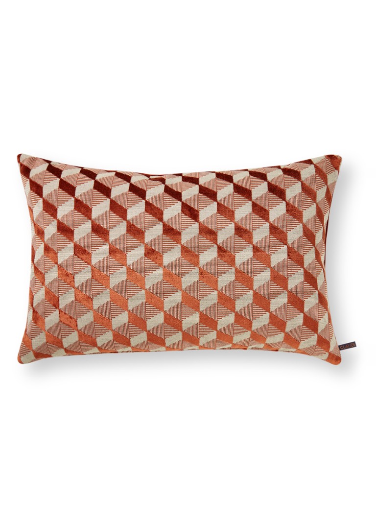 Claudi Damien sierkussen 40 x 60 cm Oranjerood - Deal