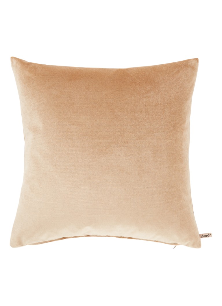 Claudi Gamia sierkussen 50 x 50 cm Camel - Deal