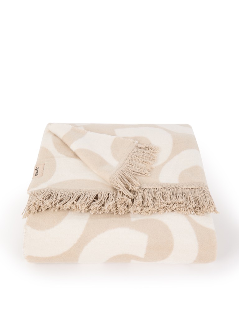 Claudi Claudi plaid 150 x 200 cm Beige - Deal