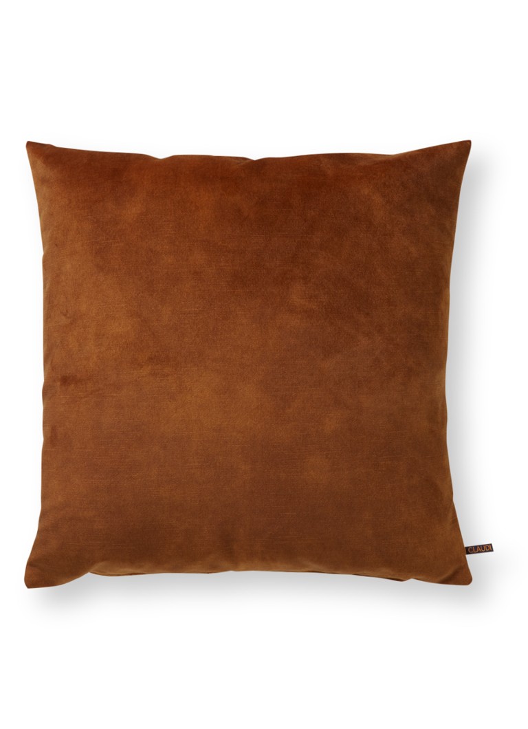 Claudi Adona sierkussen 50 x 50 cm Cognac - Deal