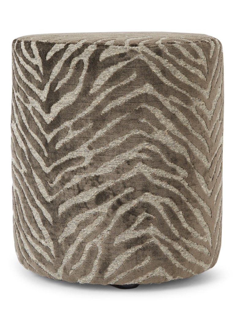 Claudi Paco poef 42 cm Taupe - Deal