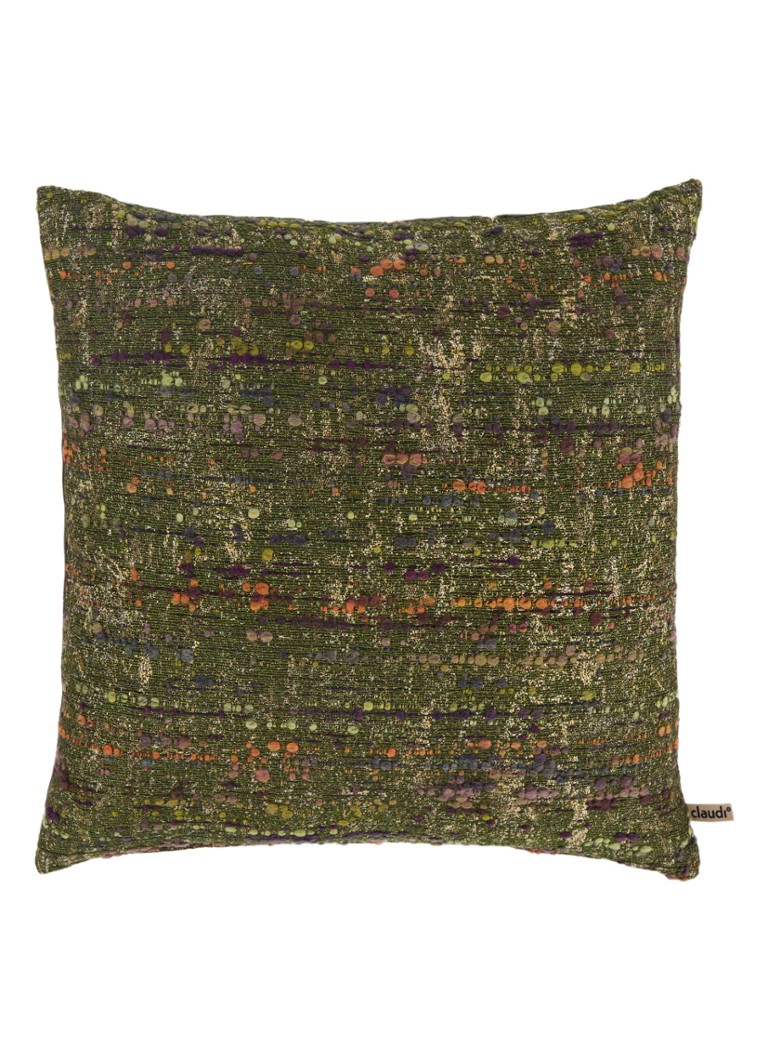Claudi Safeo sierkussen 45 x 45 cm Donkergroen - Deal