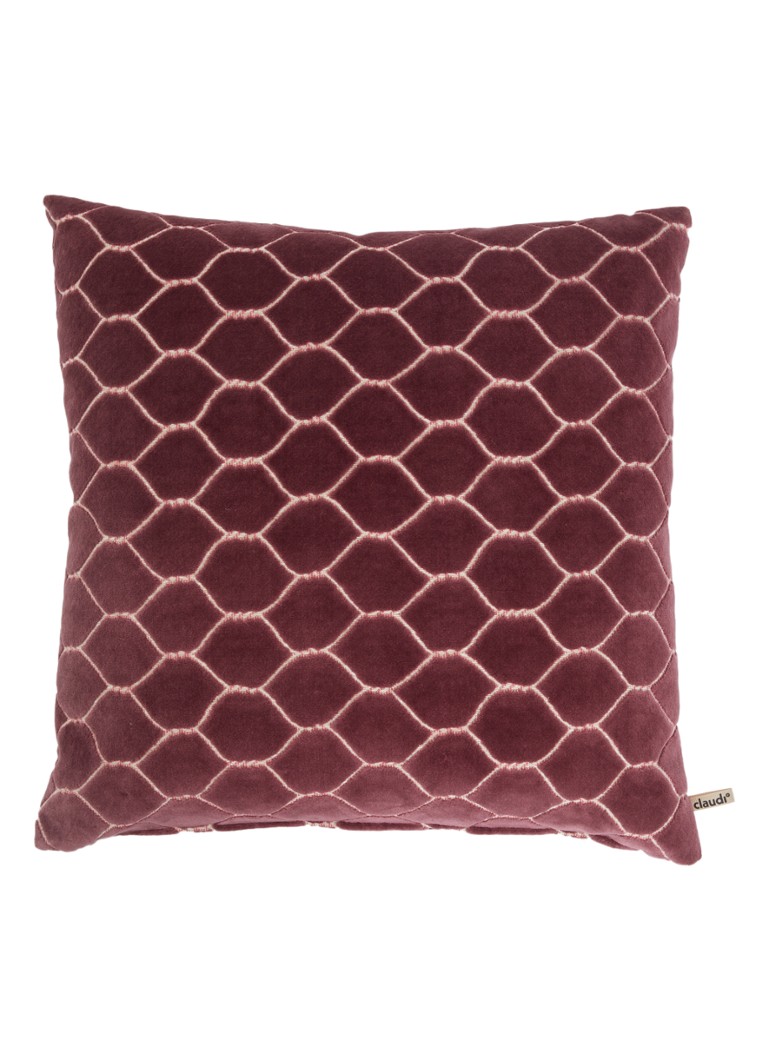 Claudi Farray sierkussen 50 x 50 cm Paars - Deal