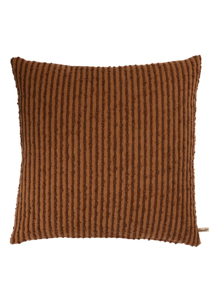 Claudi Fender sierkussen 50 x 50 cm Bruin - Deal