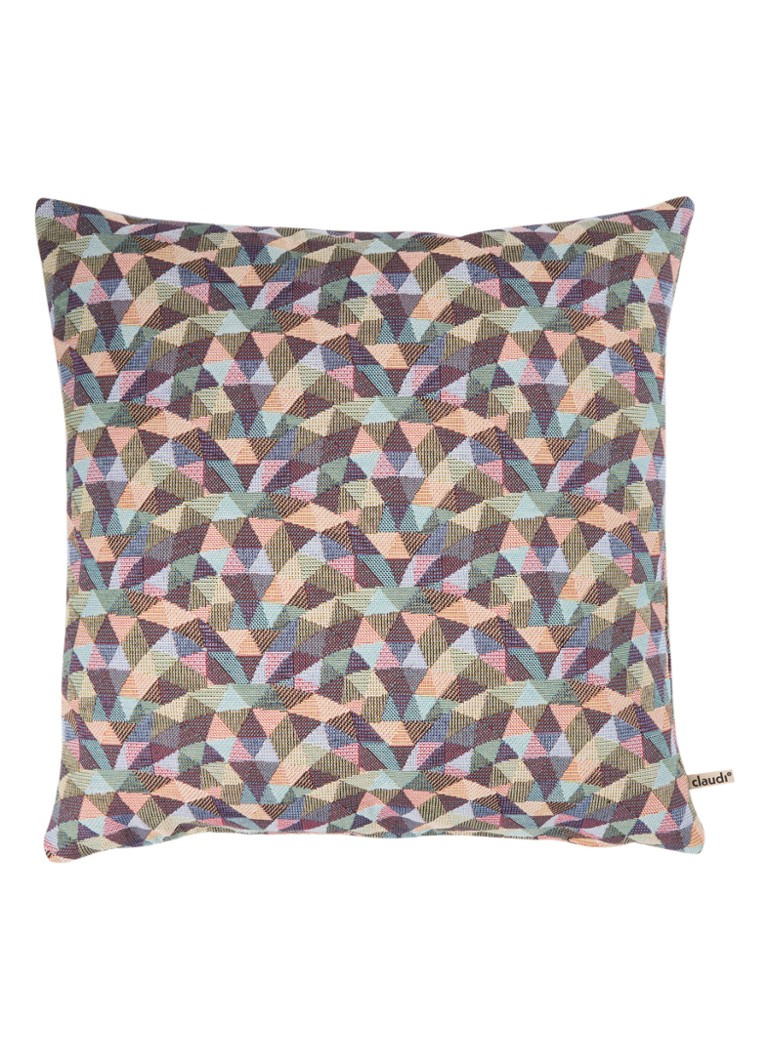 Claudi Graphic Pyramid sierkussen 45 x 45 cm Multicolor - Deal