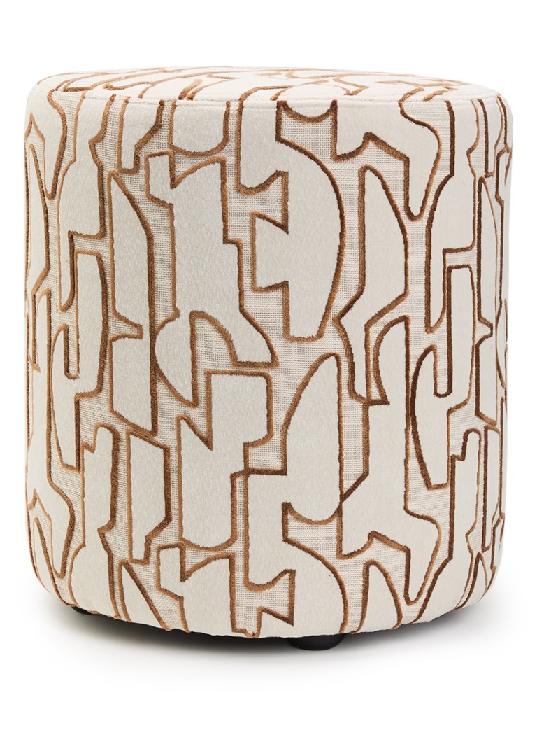 Claudi Seraq small poef 48 cm Beige - Deal