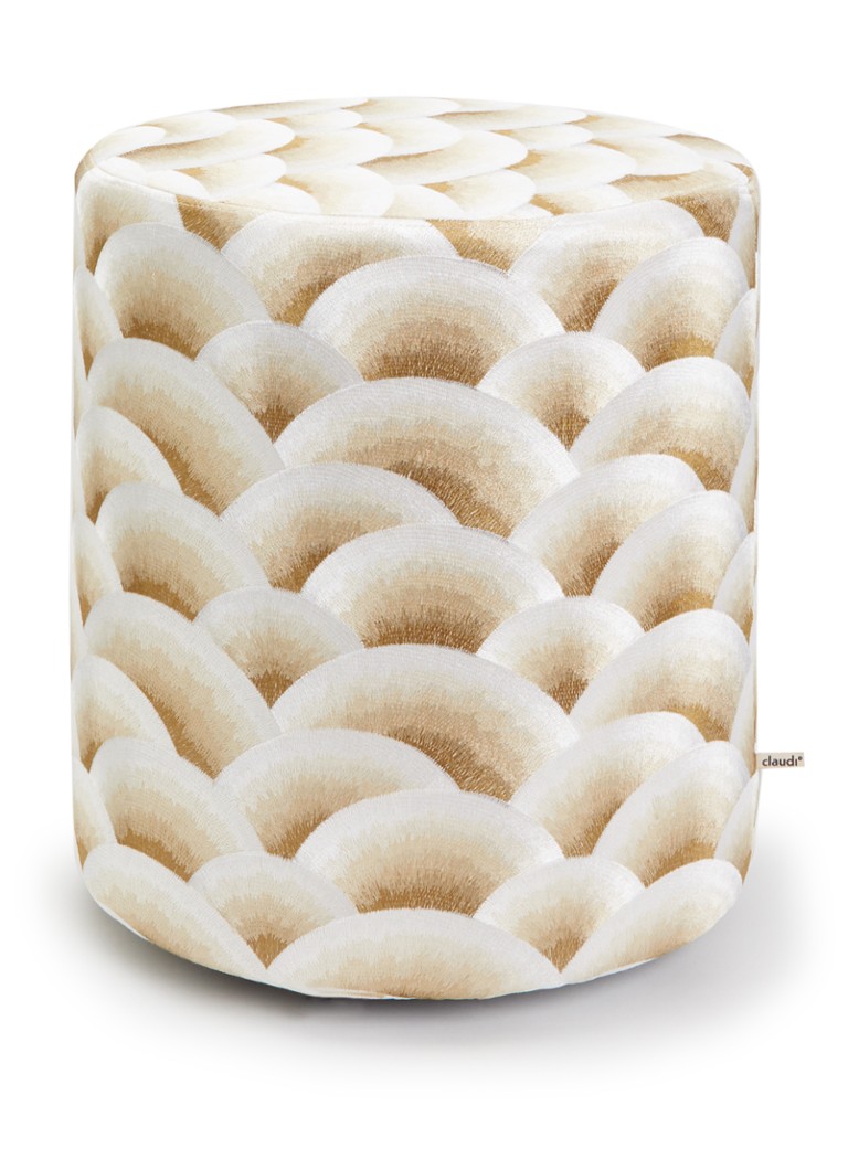 Claudi Arco poef 45 cm Goud - Deal