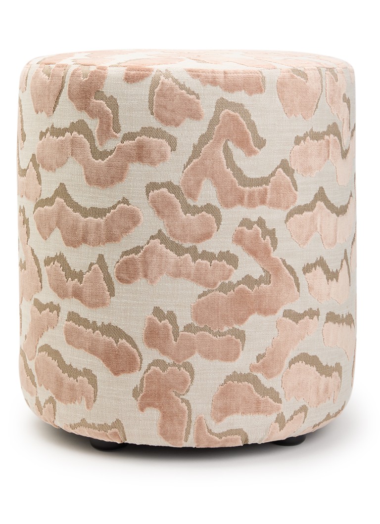 Claudi Nimfy small poef 48 cm Lichtroze - Deal