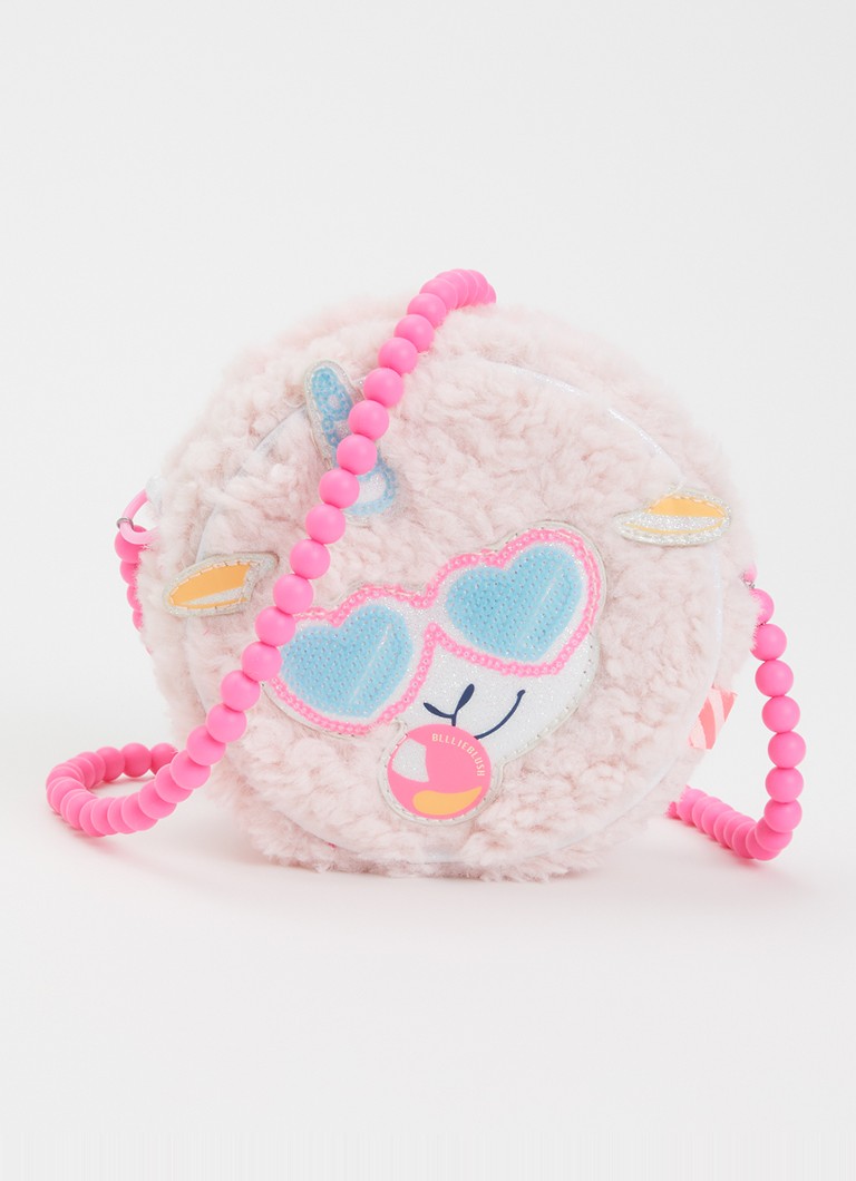 Billieblush Meisjes Schoudertas van imitatiebont met pailletten