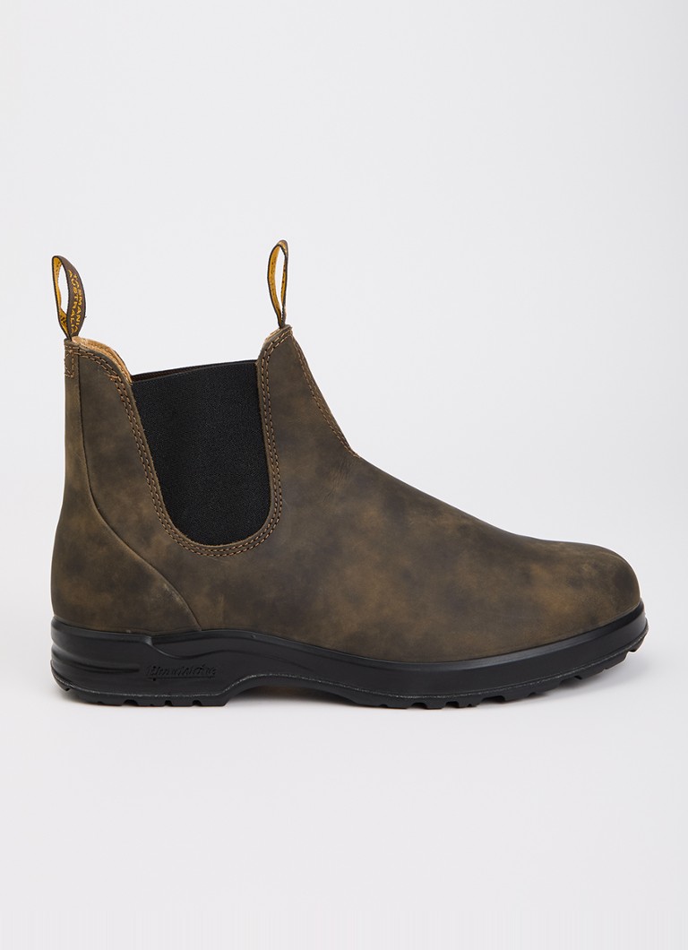Blundstone Heren Chelsea boot van leer in de kleur Bruin, maat: 45