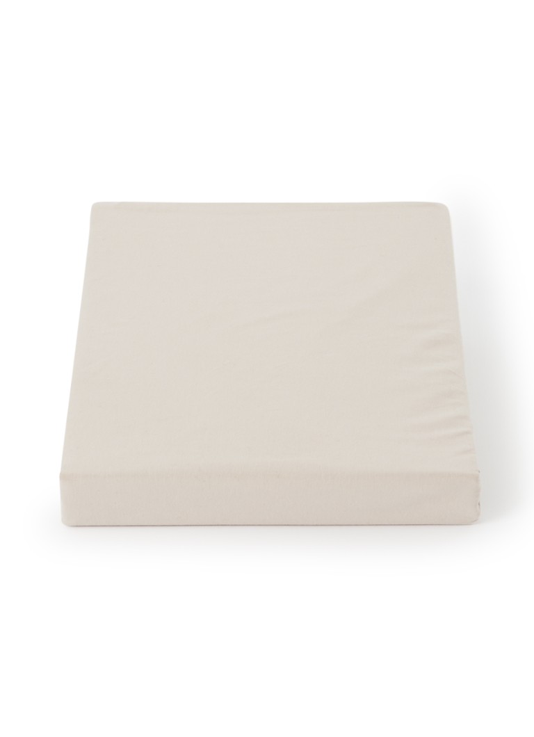 Vandyck Jersey Supreme hoeslaken van katoenjersey, hoekhoogte 30 cm Beige - Deal