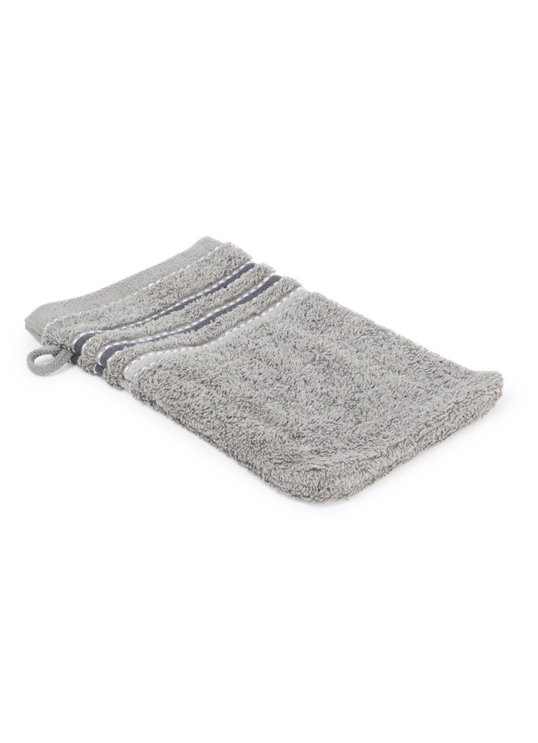 Vandyck Prestige Lines washand - 500 gr/m2 - 16 x 22 cm Grijs - Deal