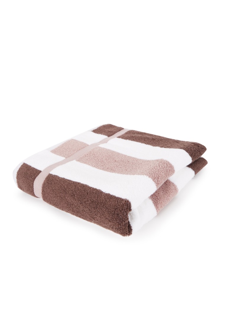 Vandyck Vancouver badhanddoek - 650 gr/m2 - 68 x 127 cm Taupe - Deal