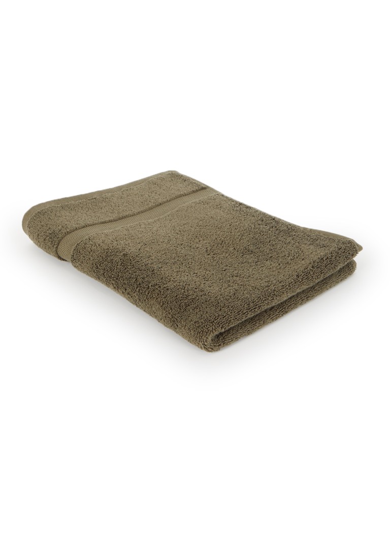 Vandyck Ranger badhanddoek - 650 gr/m2 - 55 x 100 cm Legergroen - Deal