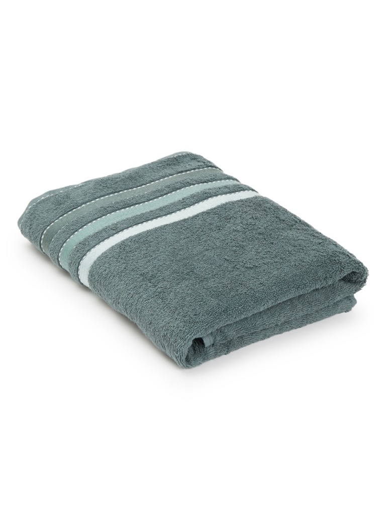 Vandyck Prestige Lines badhanddoek - 500 gr/m2 Olijfgroen - Deal