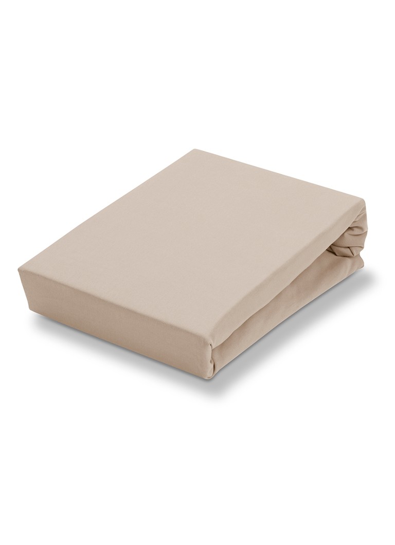 Vandyck Hoeslaken van katoen jersey, hoekhoogte 24 cm Beige - Deal