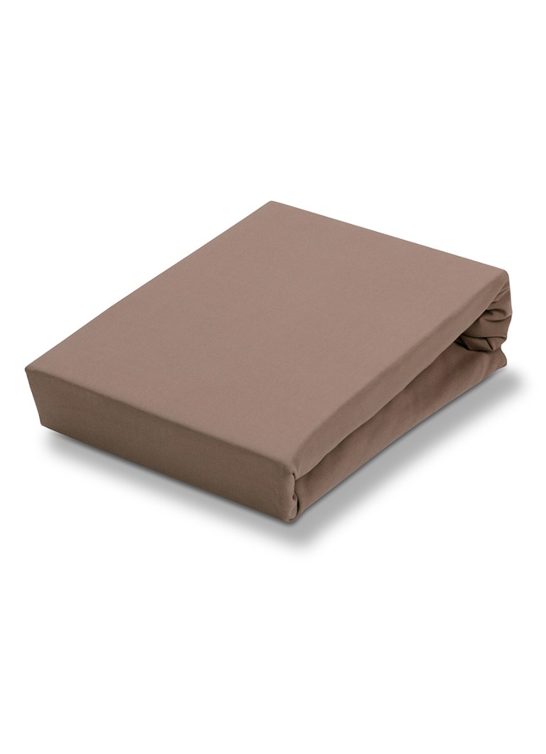 Vandyck Hoeslaken van katoen jersey, hoekhoogte 24 cm Zand - Deal