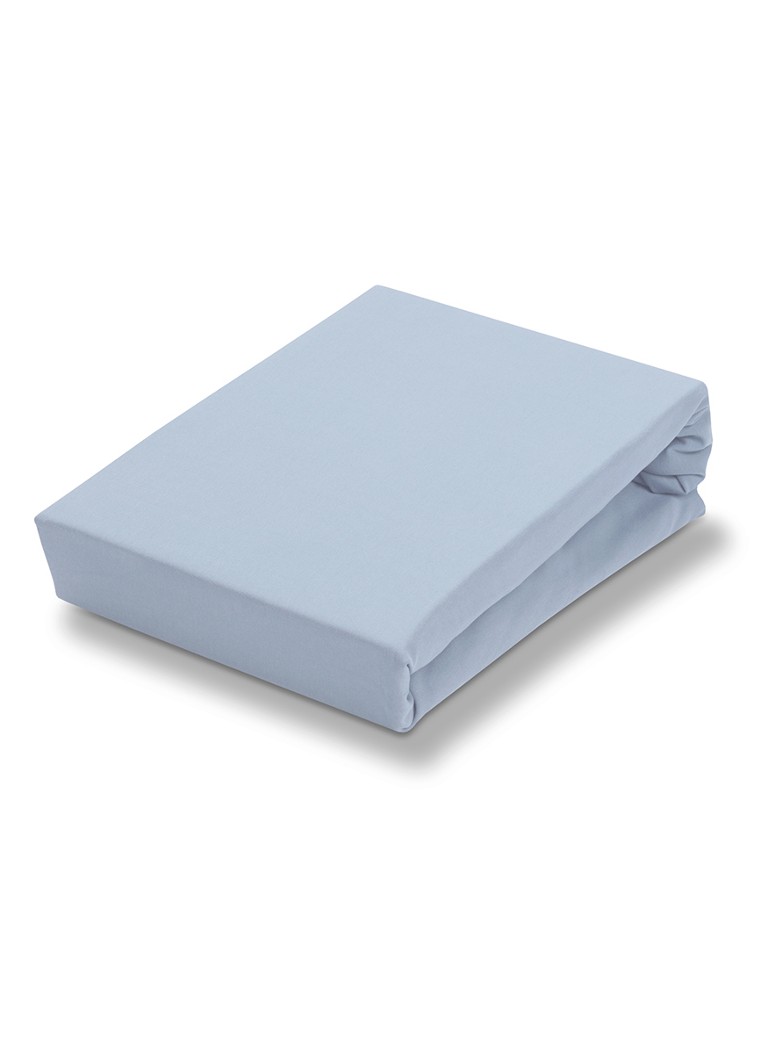 Vandyck Hoeslaken van katoen jersey, hoekhoogte 24 cm Blauw