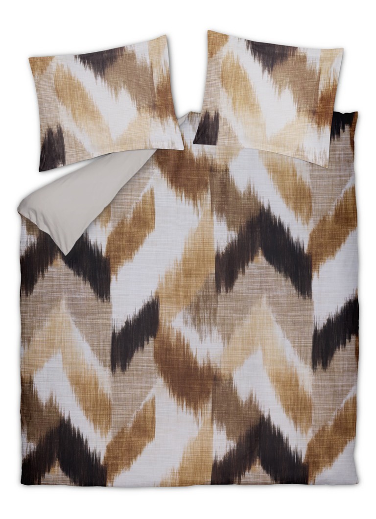 Vandyck Weave dekbedovertrekset van katoensatijn - inclusief kussenslopen Multicolor - Deal