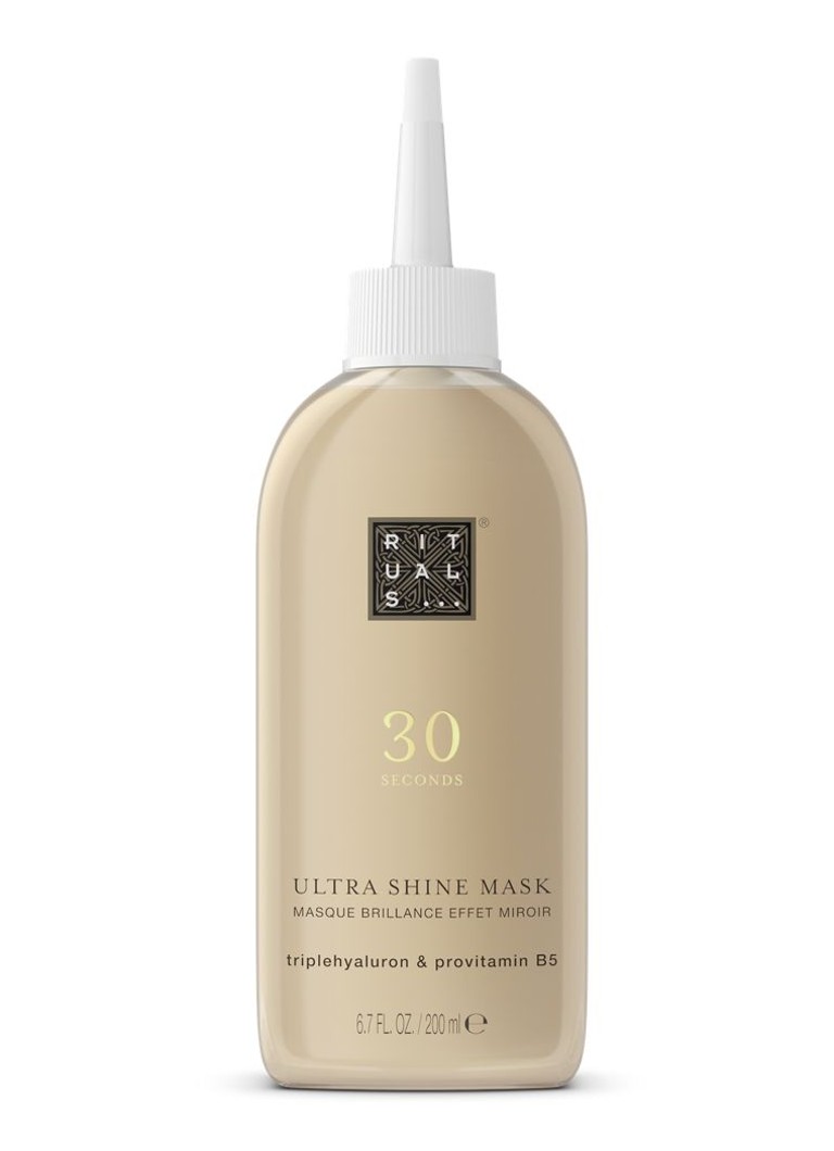 Rituals 30 Seconds Ultra Shine Mask - haarmasker 200ml Verzorging - Deal
