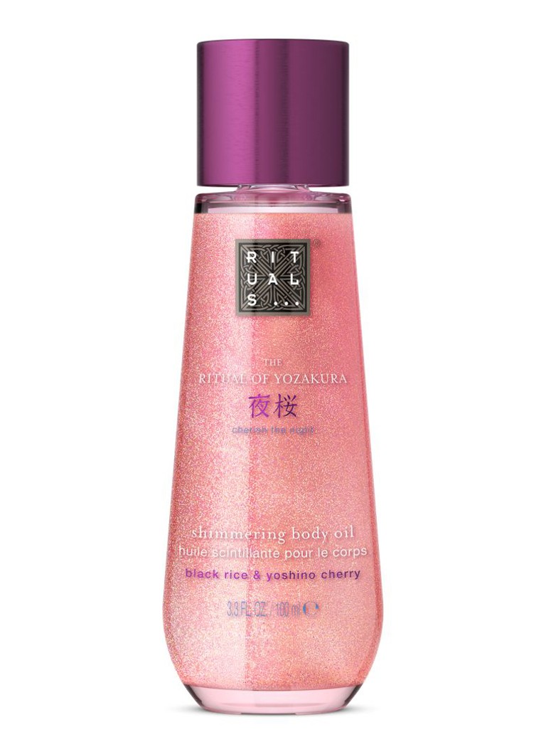Rituals The Ritual of Yozakura Shimmering Body Oil - huidolie Paars 100ml Verzorging - Deal