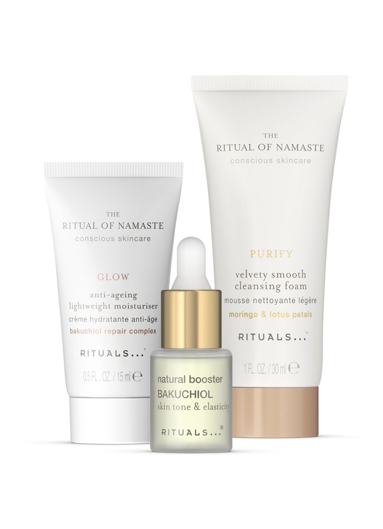 Rituals The Ritual of Namaste Skin Care Set - verzorgingsset Beige 90gr Cadeausets - Deal
